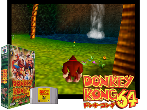 Donkey Kong 64 (Japan) Cover